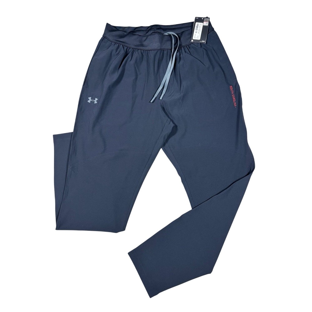 Under Armour USC Gamecocks Stretch Woven Pants Mens Large L Black NWT UM6338